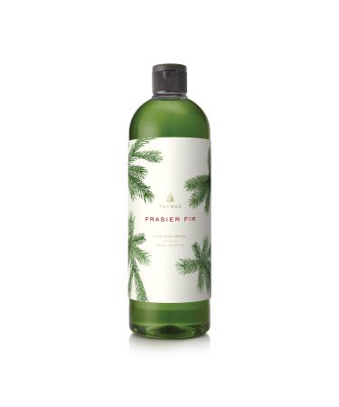 Thymes Frasier Fir Hand Wash Refill - Scented Liquid Hand Soap - Nourishing and Lightly Scented Ideal for Daily Cleansing - Crisp & Fresh Pine Scent - Liquid Hand Soap - 24.5 Fl Oz