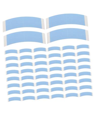 FRCOLOR 48pcs Sheets Wig Film Double Sided Tape Wigs Tape Wig Installation Kit Wig Lace Tape Hair Tape for Wigs Lace Glue for Wigs Double Sided Hair Extension Tape Wig Glue -Blue