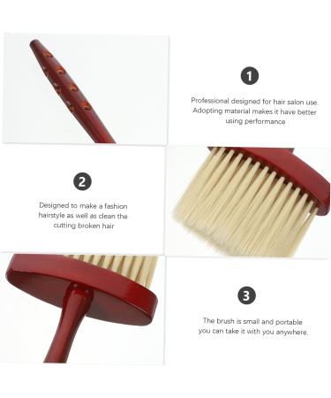 POPETPOP 1pc Hair Duster Hair Cutting Neck Brush Beard Duster Powder Neck Duster Men Beard Brush Neck Cleaning Brush Cleaning Duster Hair Styling Brush Supplies Man Modeling Bamboo M As Shown - Buy Online on GoSupps.com