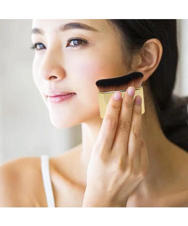 Siren Brush | High-Density Siren Brush Makeup - Foundation Brush Makeup Brush for Tan Sunless Tanner Makeup Brushes Tanning Mousse Blending Brush Gold - Buy Online on GoSupps.com