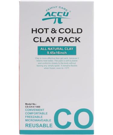 Cold Warm Compress | Reusable Fango Packing Moor Pack | Cotton Cover with Velcro for Waist Back Stomach Shoulders Knees & Joints - Buy Online on GoSupps.com