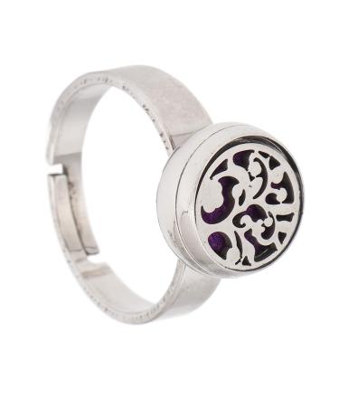 Essential Oil Diffuser Finger Ring | Aromatherapy Stainless Steel - Stylish Open Design - Buy Online on GoSupps.com