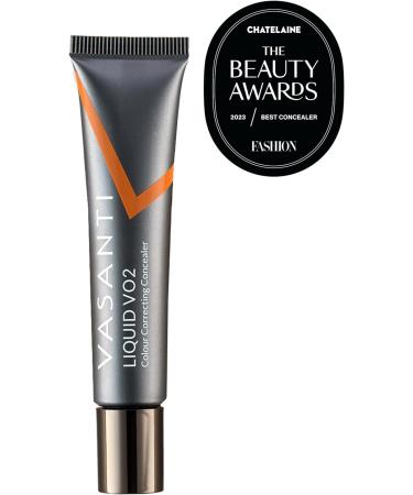 Vasanti Cosmetics Liquid VO2 Cover-Up - Under Eye Corrector for Medium to Deep Skin Tones - Buy Online on GoSupps.com