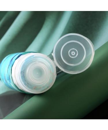 Gemice Travel Bottles Set - TSA Approved Leak-Proof 85ml BPA-Free Containers for Shampoo & Lotion - Travel Accessories (4 pcs) - Turquoise - Buy Online on GoSupps.com