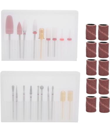 19 Polishing Heads Tungsten Steel Shank Nail Art Tool for Home & Salon Box Included - Buy Online on GoSupps.com