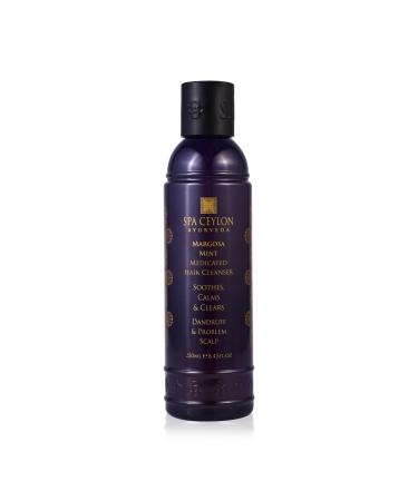 SPA CEYLON Margosa Mint Medicated Hair Cleanser | Powerful Formula for Dandruff & Scalp Problems | Itching | Flaking | Hair and Scalp Wellness