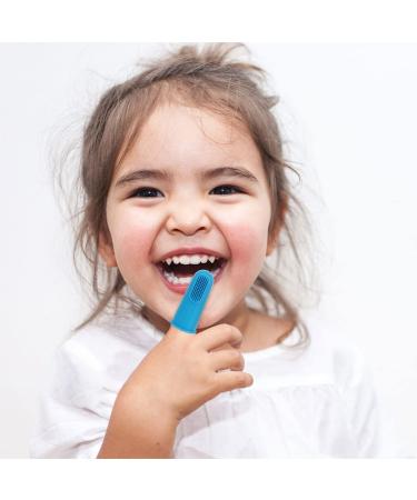 Minkissy 12-Piece Baby Silicone Toothbrush Set | Child & Pet Tooth Cleaning Tools | Fingerbrush for Toddlers & Kids - Buy Online on GoSupps.com