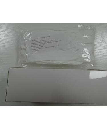 Eczema White Cotton Gloves 3 Pairs for Men and Women - Breathable, Machine Washable Cloth Gloves for Dry Hands - Buy Online on GoSupps.com