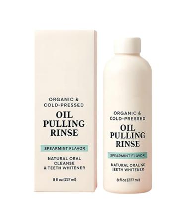 Adult Mouth Rinse | 237 ml Natural Whitening Deep Cleansing Mouth Rinse for Lasting Freshness | For Daily Adult Care Travel and Gum Prevention