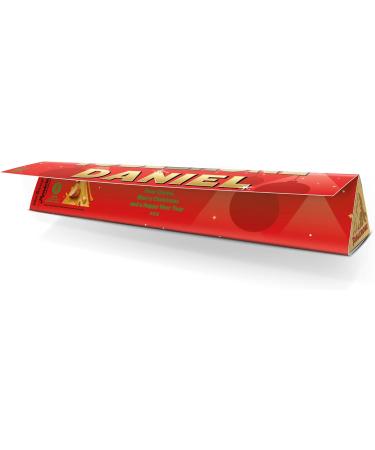 Personalized Christmas Toblerone - Customize Toblerone Christmas Bar with Name of Your Choice Milk Chocolate with Honey-Almo - Buy Online on GoSupps.com