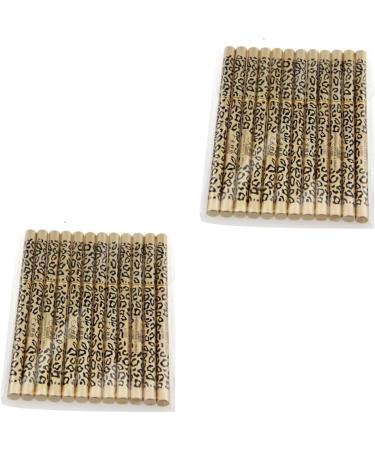 POPETPOP 2pcs set 12pcs Black Double-ended & A Leopard Pens Eyebrow Pencil Eyeliner Brush Makeup Waterproof 1 count (Pack of 1) As Shownx2pcs - Buy Online on GoSupps.com