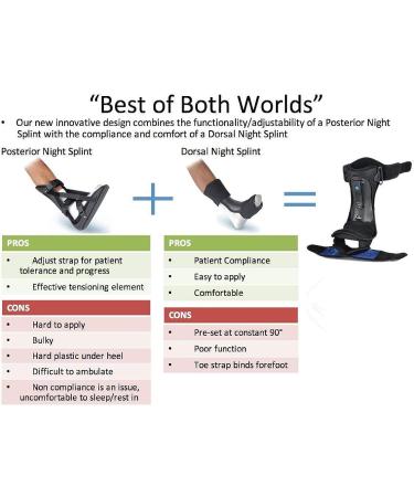 Ovation Hybrid Night Splint - Small - Pack of 1 | Comfortable and Adjustable - Buy Online on GoSupps.com