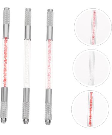 Healeved 9 Pcs Fruit Embroidery Pen Microblading Needle Pen Makeup Tool Eyebrow Embroidery Hand Tools Plastic 1 count (Pack of 1) Assorted Colorx3pcs - Buy Online on GoSupps.com