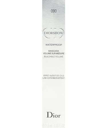 Christian Dior Diorshow Waterproof Mascara No. 090 Black 0.38 oz - Long-Lasting Formula for Bold Lashes - Buy Online on GoSupps.com
