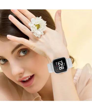 5 Pack Elastic Nylon Bands for Fitbit Versa Smart Watch - Adjustable Breathable Sport Wristband for Men and Women - Buy Online on GoSupps.com