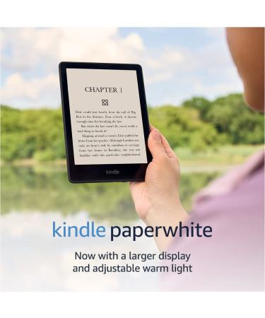 International Version  Kindle Paperwhite (8 GB)  Now with a 6.8" display and adjustable warm light  Without Lockscreen Ads 8 GB Without Lockscreen Ads