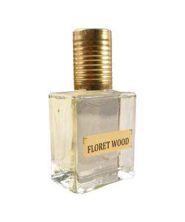 Floret Wood Premium Attar-Atar Perfume Oil Fragrance for Men and Women Unisex Parfume Scent Spray Long Lasting Roll On Essential Oil Itar Semi Natural Non Alcoholic Size Volume: 12ML (0.4 Fl Oz). - Buy Online on GoSupps.com