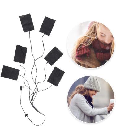 Portable USB Electric Heating Pad Vest - Washable Fabric Heater for Winter Outdoor Use - Buy Online on GoSupps.com