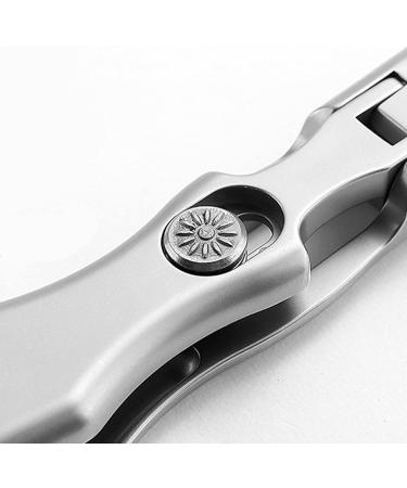 UNbit Nail Cutter Portable Nail Fingernail Clipper Steel Wide Jaw Opening Anti Splash Fingernail Clippers Nail Cutter Manicure (Color : Dark Gray) - Buy Online on GoSupps.com