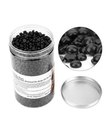 Saluaqui Enhanced Hair Removal with Lavender Depilatory Hot Film Hard Wax Beans 500 G for Bikini Leg and Body Care No Strips Required Chocolate Chocolate Chocolate