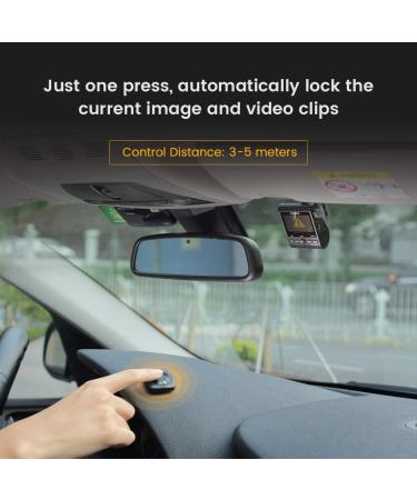 VIOFO Wireless Bluetooth Remote Control for Dash Cams - A229 Duo, A119 Mini, T130, A139 Pro, WM1, A129 Duo, Plus, IR, Pro - Shop Now! - Buy Online on GoSupps.com
