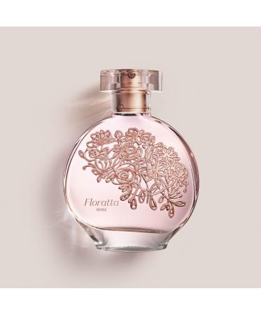O Botic rio Floratta Rose Eau de Toilette Long-Lasting Floral Rose Fragrance Perfume for Women 2.5 Ounce - Buy Online on GoSupps.com