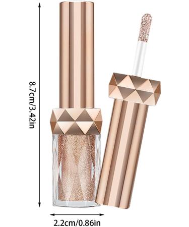 Pigmented Liquid Eyeshadow - Colors Eyeshadow | Long Lasting & Blendable Eye Makeup - Waterproof Liquid Eyeshadow Hoghaki - Buy Online on GoSupps.com
