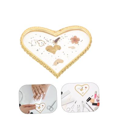 Premium Mikinona Manicure Tools Set | Heart Resin Nail Makeup Palette & Mixing Plates for Flawless Nails - Buy Online on GoSupps.com