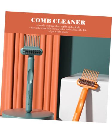Mipcase 2 pi ces Nettoyeur Peigne et Brosse Cheveux Pratique Outil pour liminer Poils et R sidus Compact pour Usage Salon et Maison - Buy Online on GoSupps.com