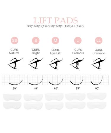 Professional Eye Lash Lift Kit - Semi-Permanent Eyelash Perming & Curling for Salon Use - Premium Quality Lash Extensions - Buy Online on GoSupps.com