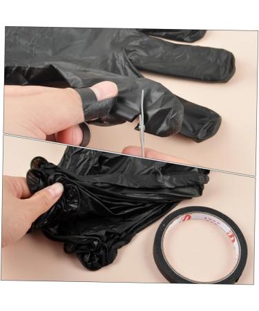 Beatifufu 1 Set Nail Gloves Nail Tape Gloves Fixing Tape Nail Art Tape Nail Art Accessory Protection Gloves Gloves for Gel Nail Protection Tape Nail Striping Tape - Buy Online on GoSupps.com