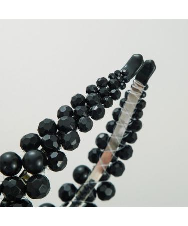 scicent Hairband Black Headband for Women Fashion Hair Band for Makeup Vintage Rhinestone Head Band for Girls Party Wedding Hair Accessories for Women Fashion Head Hoops for Daily Wearing - 27819 - Buy Online on GoSupps.com