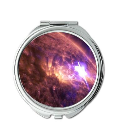 Mirror earth makeup mirror Protect the green earth solar-flare makeup mirrors pocket mirror portable mirror