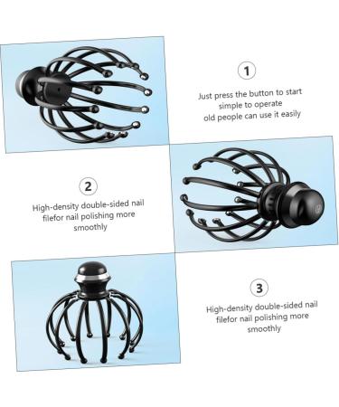 FOMIYES 2 PCS Head Massager & Hair Massage Brush - Octopus Style Manual Back Scratcher for Ultimate Relaxation - International Shipping Available - Buy Online on GoSupps.com
