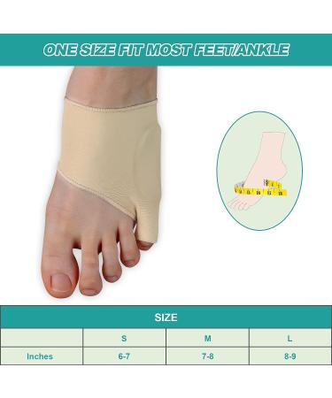 WooTshu Tailors Bunion Corrector for Pinky Toe Pain Relief - Silicone Gel Toe Separator and Splint for Overlapping Toes (Small) - Buy Online on GoSupps.com