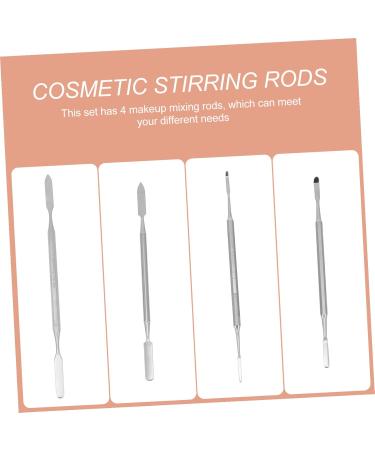 Didiseaon 4 pi ces B tonnets de Maquillage Acier Inoxydable Outils de M lange Cosm tiques Multifonctions pour Maquilleurs Professionnels et Manucure - Buy Online on GoSupps.com