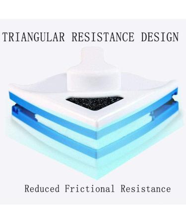 Magnetic Window Cleaner Window Cleaning Tool Magnetic Window Cleaner Double Sided Window Double Sided Cleaner with 2 Long Anti-Falling Rope for High Windows Thickness 1-8 Mm Red Colour:Red - Buy Online on GoSupps.com