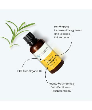 100% Pure Lemongrass Essential Oil - 30ml - Buy Online on GoSupps.com