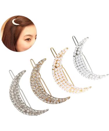 FRCOLOR Women Hairpins barrettes for women goody s for women women's s rhinestone barrettes rhinestone headpiece women s pin European and American Miss bang Women s Barrettes - Buy Online on GoSupps.com