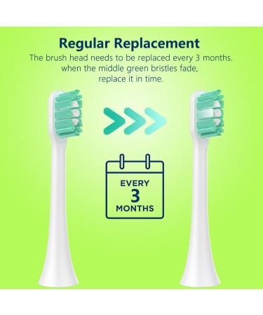 FILBOF Kids Replacement Heads for Philips Sonicare 7+ Child Electric Toothbrush - 10 Pack - Buy Online on GoSupps.com