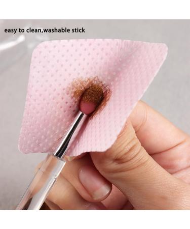 6Pcs Chrome Nail Powder Brushes - Silicone Head Applicators for Nail Art & Makeup | Reusable Nail Glitter Tools - Buy Online on GoSupps.com