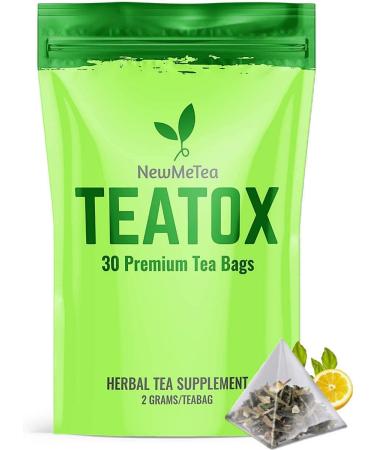30 Day Detox Tea for Women & Men All-Natural Herbal Teatox Energy Digestion Body & Immune Detox Cleanse with Senna Leaf Keto Vegan Non-GMO
