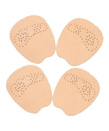 NOLITOY 2 Pairs Forefoot Half Size Pad Anti-Slip Forefoot Pads Metatarsal Pads Women Half Foot Pads Women Heel Cushion Inserts High Heels Half Pads of Leather Thicken Non-Slip Mat Ladies