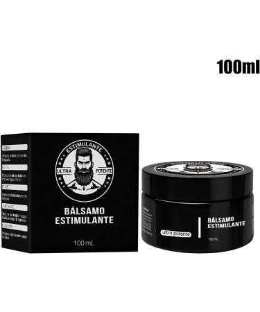 Men's Beard Butter - 100ml Softening Cream Mustache Balm - For Daily Facial Hair Care Routine After Shaving and Grooming Ritual - Buy Online on GoSupps.com