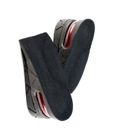 NOLITOY 2 Height Increase Insert Sneaker Heel Lift Silicone Heel Pads Heel Protectors Shoe Elevator Height Increase Shoe Insert Mens Height Increasing Insoles Man Adjustable Half Pad