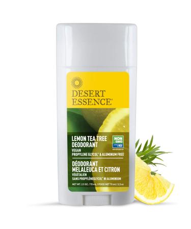 Desert Essence Deodorant Lemon Tea Tree 2.5 oz (70 ml)
