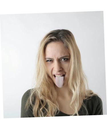 ORFOFE 30pcs Disposable Tongue Sleeve for Oral Health Tasteproof Protector for Bitter Medicine Ergonomic Design for Ages Lightweight and Convenient Tongue Cover - Buy Online on GoSupps.com