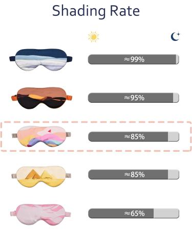 Super Soft 22 Momme 100% Mulberry Silk Sailboat Eye Mask - Gift Pack - Buy Online on GoSupps.com
