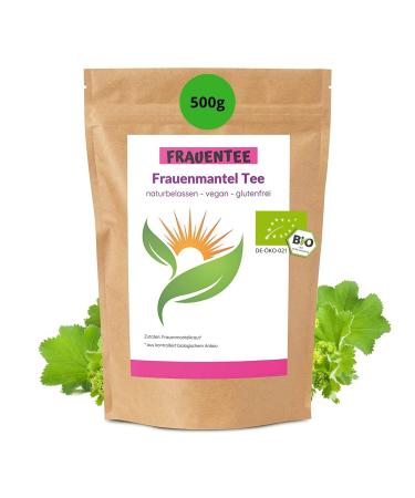 Jumps of Frauenmantele 500g I Bio Frauen-Tee I I Gently dried I natural product from women's mantle herb i free from additives & aroma fabrics i vegan & gluten-free i premium quality 500 g (1 Pack) women's coats bio