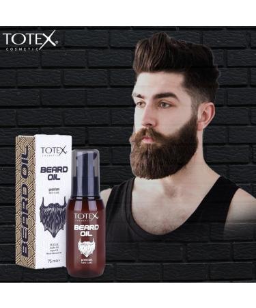 Totex Premium Beard & Mustache Serum Oil - Anti-Dandruff Men s Care | 75ml | International Shipping Available - Buy Online on GoSupps.com